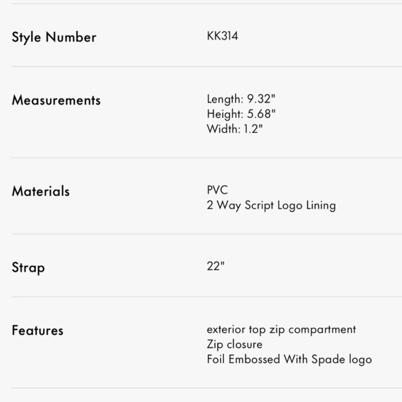 Kate Spade Pink and White Crossbody Bag NWT Sadie Small - Picture 7 of 7